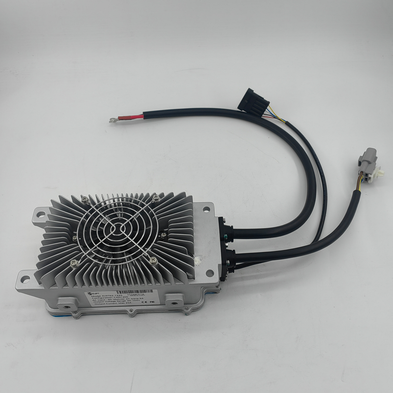 On-Board-Ladegerät OBC 2 kW, optional, tragbar, Nennleistung 48 V, 72 V, 108 V, 144 V, 320 V, CANBUS-Steuerung oder Aktivierung der Verkabelung