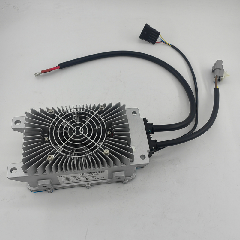 On-Board-Ladegerät OBC 2 kW, optional, tragbar, Nennleistung 48 V, 72 V, 108 V, 144 V, 320 V, CANBUS-Steuerung oder Aktivierung der Verkabelung