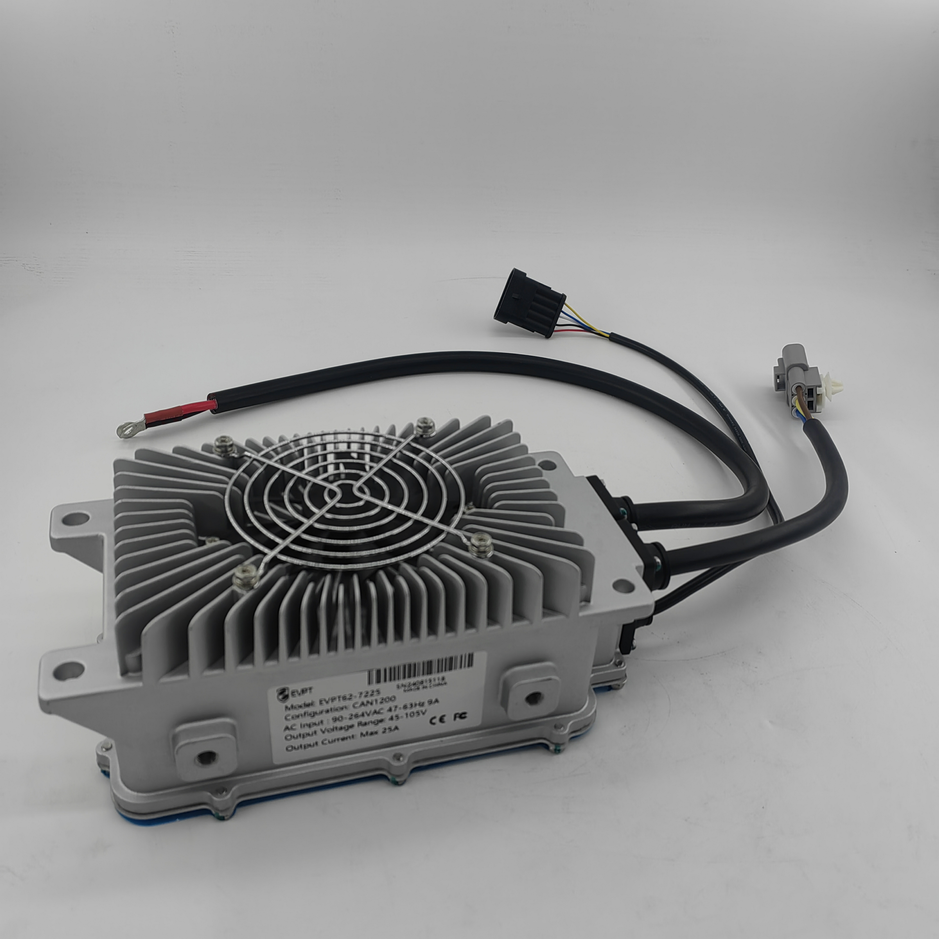 On-Board-Ladegerät OBC 2 kW, optional, tragbar, Nennleistung 48 V, 72 V, 108 V, 144 V, 320 V, CANBUS-Steuerung oder Aktivierung der Verkabelung