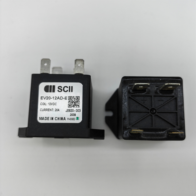 DC-Schütz-Lastspannung der SCII EV20(-E)-Serie: 750 VDC, 20 A, Spulenspannung 12 VDC