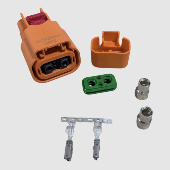 Amphenol HVC2P28FS Hochspannungs-900-VDC-Steckverbinder mit HVIL